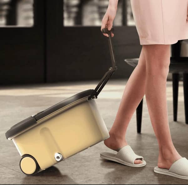 Balde Mopa reforzado con ruedas